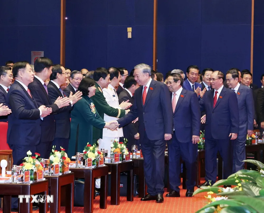 Tổng Bí thư Tô Lâm dự Đại hội đại biểu Đảng bộ Chính phủ lần thứ nhất - Ảnh 7.