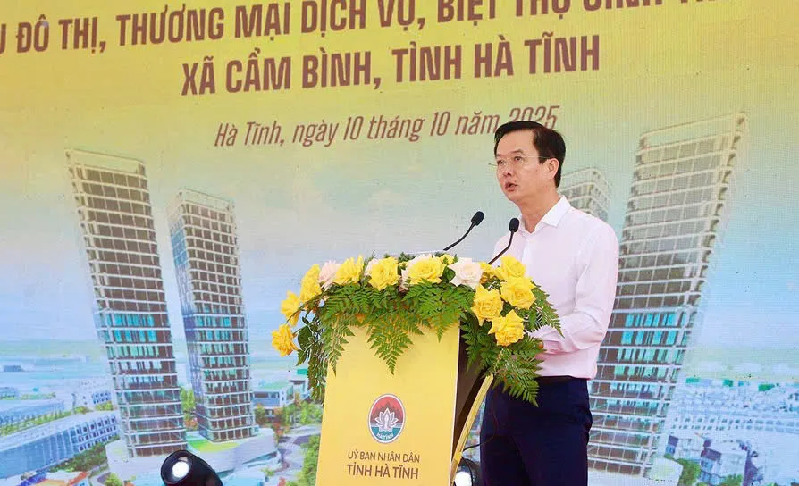 Hà Tĩnh: Khởi công dự án khu đô thị sinh thái gần 4.000 tỷ đồng - Ảnh 2.