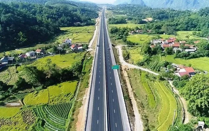 Dự án tuyến cao tốc Đồng Đăng - Trà Lĩnh. (Ảnh: VGP) Dự án tuyến cao tốc Đồng Đăng - Trà Lĩnh. (Ảnh: VGP)