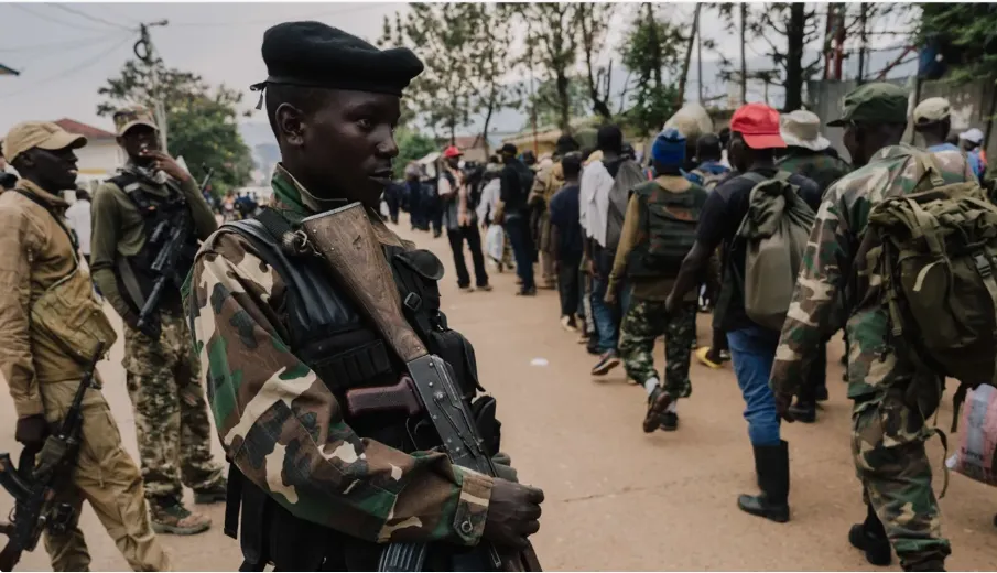 Chính quyền Congo và nhóm M23 đạt thỏa thuận về giám sát ngừng bắn - Ảnh 1. Chính quyền Congo và nhóm M23 đạt thỏa thuận về giám sát ngừng bắn - Ảnh 1.