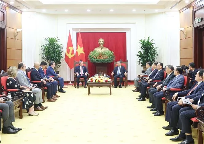 Tổng Bí thư Tô Lâm tiếp lãnh đạo Tập đoàn Murphy Oil - Ảnh 1.