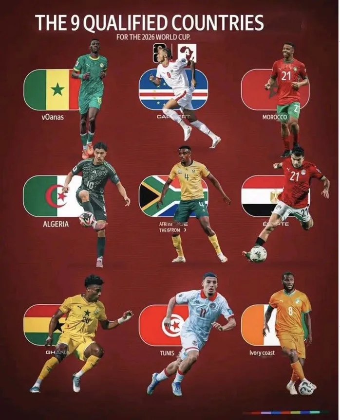 9 đại diện châu Phi giành quyền dự World Cup 2026- Ảnh 1.
