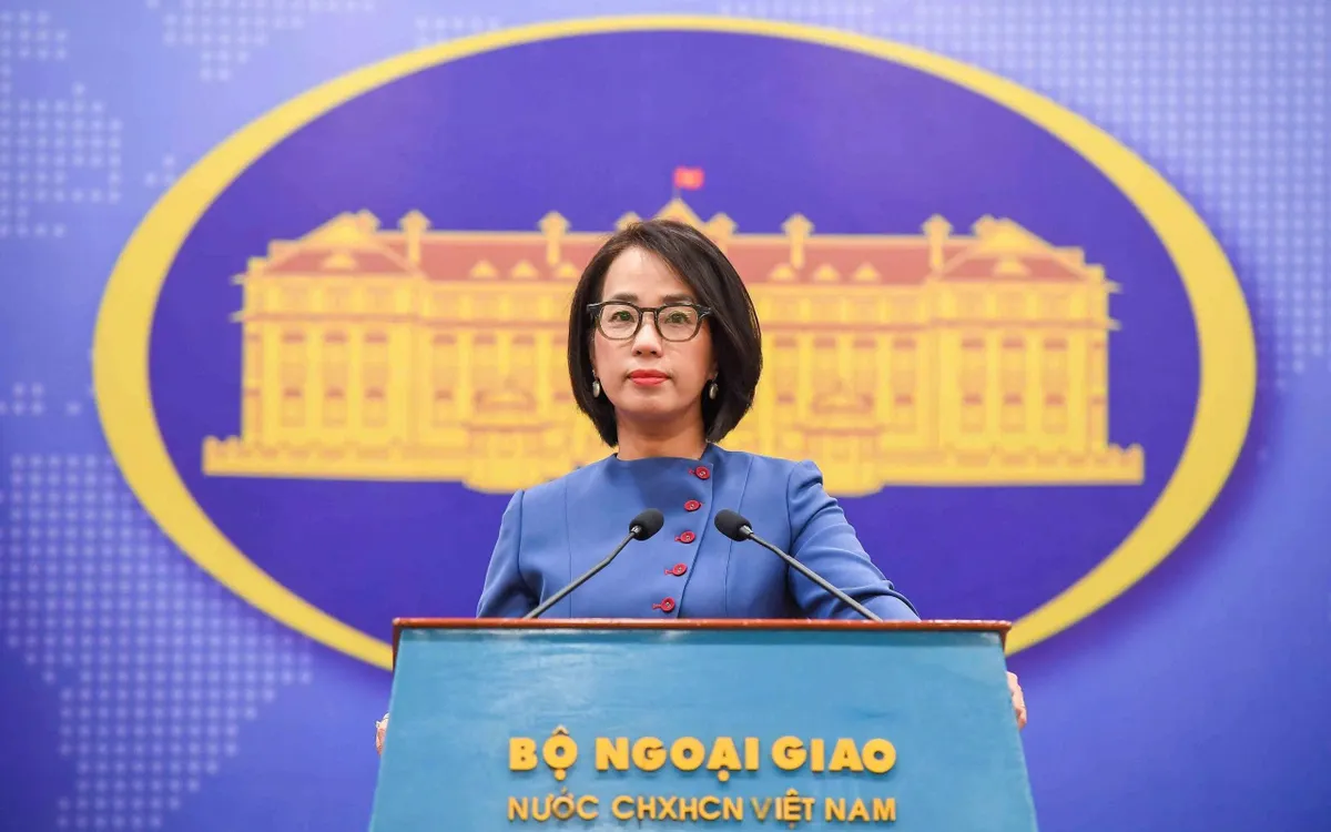 Người Phát ngôn Bộ Ngoại giao Việt Nam Phạm Thu Hằng 