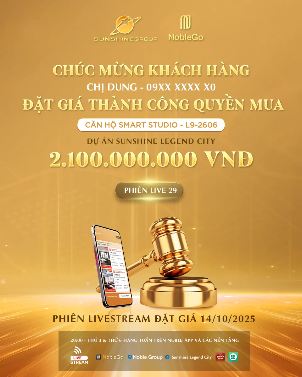 Livestream tối 14/10: Sunshine Legend City ghi điểm với giải pháp “né nắng đón gió” và bộ sưu tập căn góc view sôn - Ảnh 2.