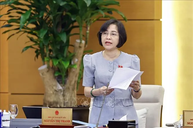 Phiên họp thứ 50, Ủy ban Thường vụ Quốc hội: Lấp khoảng trống pháp lý về chuyển đổi số - Ảnh 2.