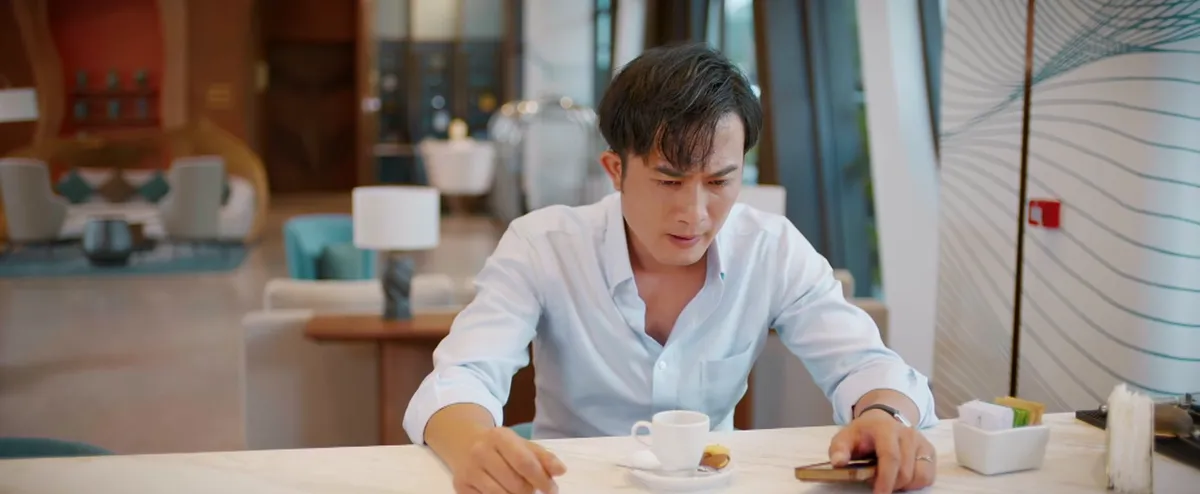Gió ngang khoảng trời xanh - Tập 30: Qua đêm với đối tác, Đăng rơi nước mắt vì trót phản bội vợ - Ảnh 8.