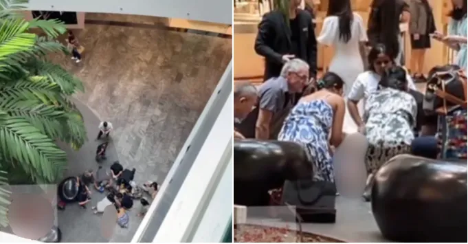 Người phụ nữ 56 tuổi tử vong sau khi ngã từ trên cao tại sân bay Jewel Changi (Singapore) - Ảnh 1.