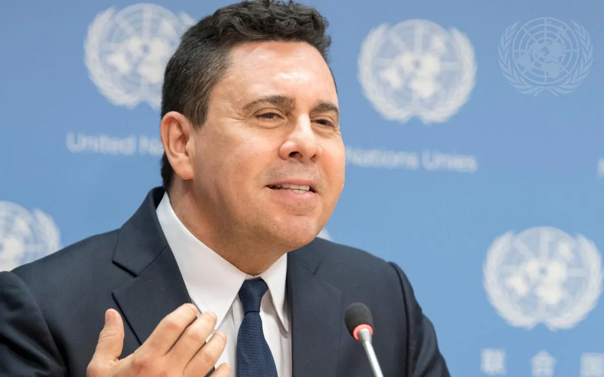 Đại sứ Venezuela tại Liên hợp quốc Samuel Moncada (Ảnh: UN)
