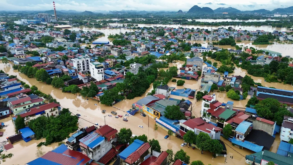 Thái Nguyên: Mưa lũ làm 7 người chết, 3 người bị thương thiệt hại tài sản ước tính trên 12.200 tỷ đồng, khoảng 200.000 - Ảnh 1.