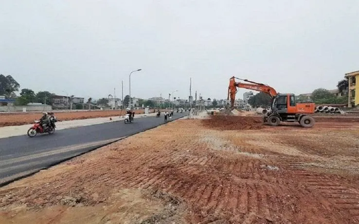Dự án chậm tiến độ. (Ảnh: VOV)