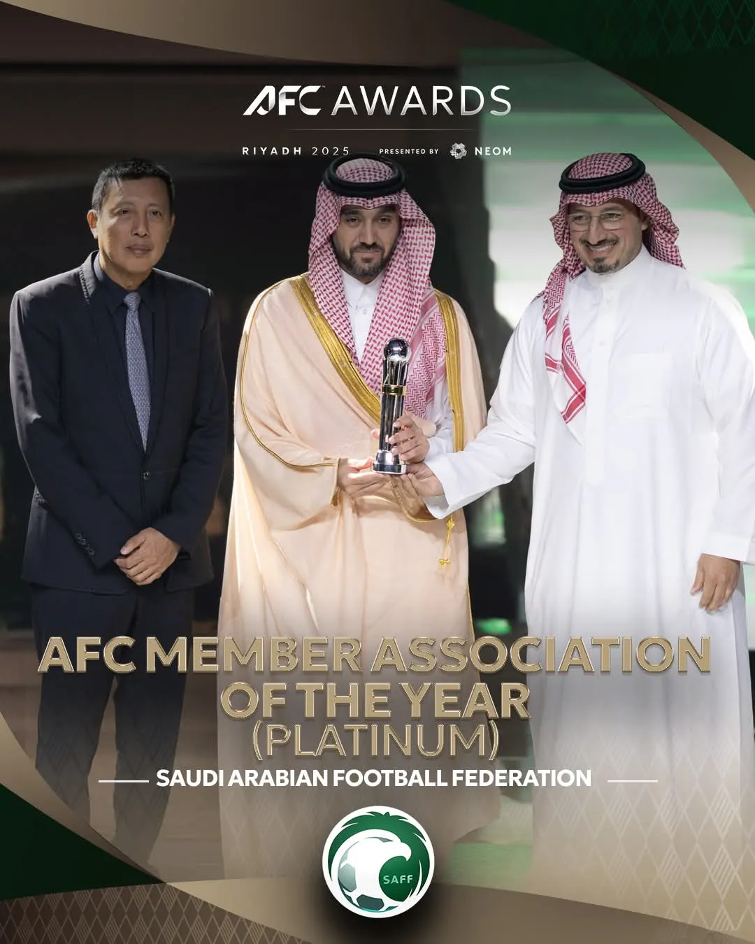 AFC Awards 2025: Đ&ecirc;m t&ocirc;n vinh những ng&ocirc;i sao rực s&aacute;ng của b&oacute;ng đ&aacute; ch&acirc;u &Aacute;- Ảnh 3.