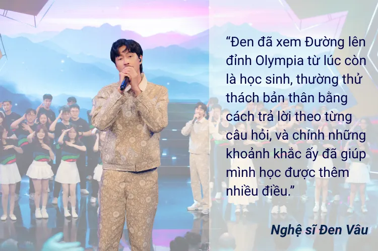Đen Vâu và kỷ niệm 'thi' Đường lên đỉnh Olympia hàng tuần - Ảnh 2.