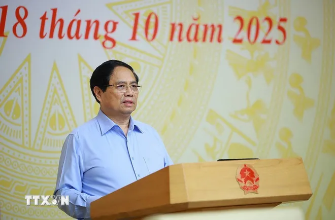 Thủ tướng chủ tr&igrave; Hội nghị to&agrave;n quốc lần thứ 4 về th&uacute;c đẩy đầu tư c&ocirc;ng năm 2025- Ảnh 1.