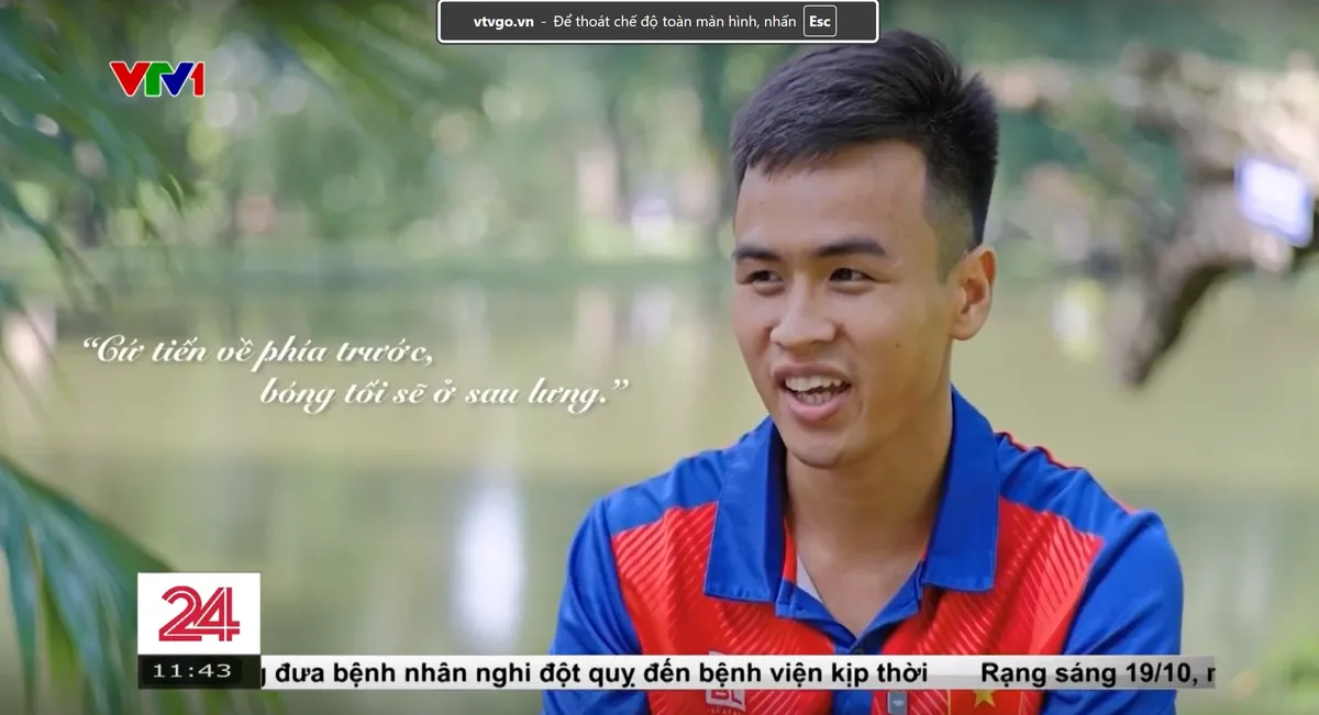 Vũ Tiến Mạnh - VĐV khiếm thị đầu tiên của Việt Nam chinh phục cự ly 42km - Ảnh 3.