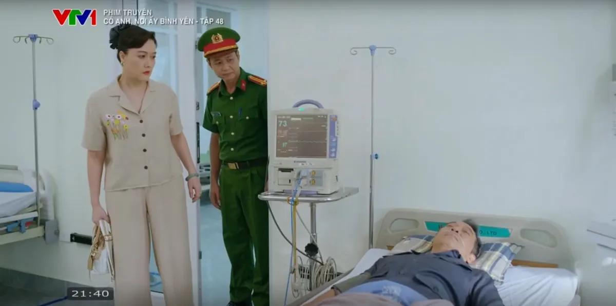 Có anh, nơi ấy bình yên - Tập 48: Chủ tịch Thứ bị đột quỵ - Ảnh 12.