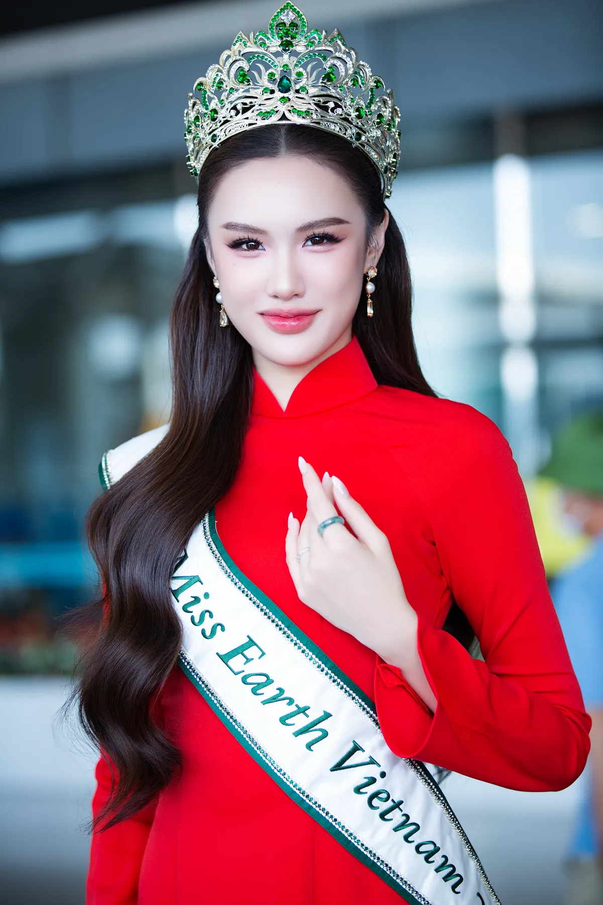 Trịnh Mỹ Anh mang dự án tái chế rác thải điện tử đến Miss Earth 2025 - Ảnh 2.