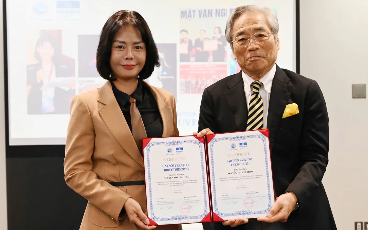 „UNESCO 2025 Creative Director“ hofft, das vietnamesische Erbe auf die internationale Bühne zu bringen – Foto 1.