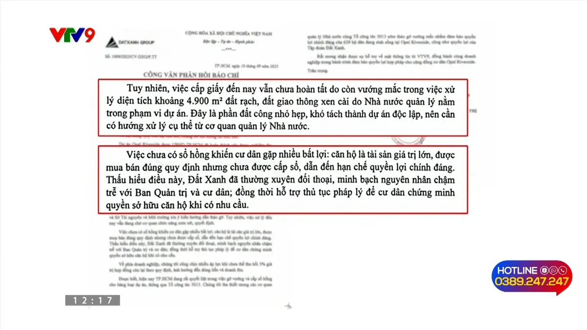 Alo V9 (22/10/2025): Chậm sổ hồng, hàng ngàn công dân kêu cứu Alo V9 (22/10/2025): Chậm sổ hồng, hàng ngàn công dân kêu cứu