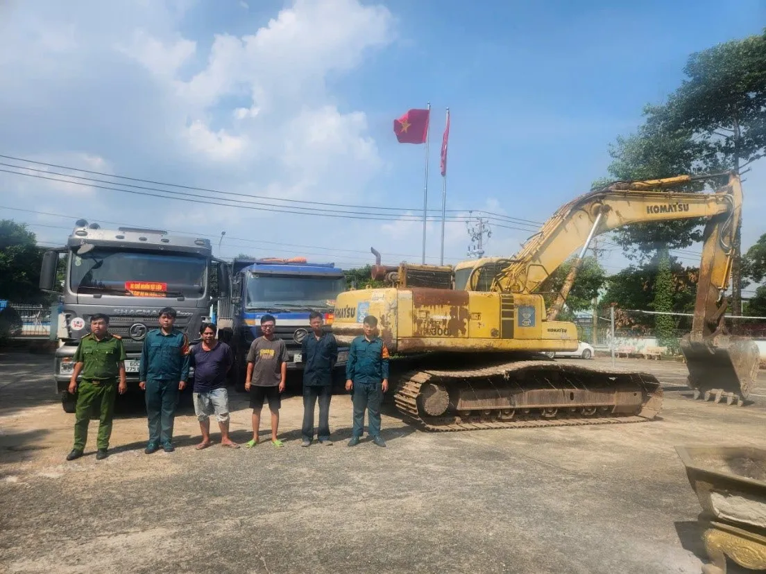 Phát hiện khai thác khoáng sản trái phép tại Khu công nghiệp Biên Hòa 1 - Ảnh 4.