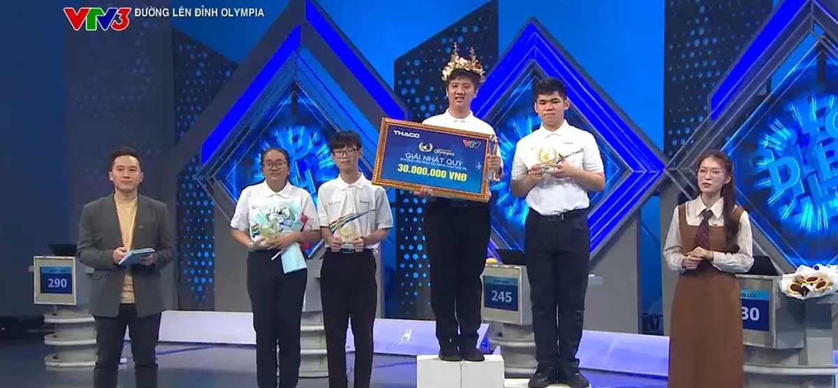 Nhựt Lam và hành trình mang cầu truyền hình Chung kết Olympia đầu tiên về trường - Ảnh 1.