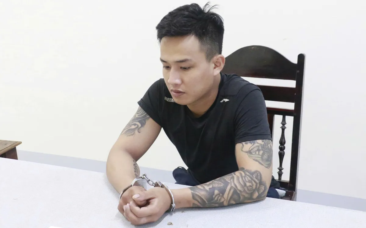 Đối tượng Trần Tuấn Anh tại Cơ quan Công an. Đối tượng Trần Tuấn Anh tại Cơ quan Công an.