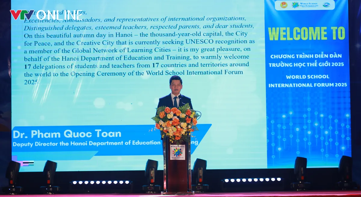 Hà Nội đăng cai Diễn đàn Trường học Thế giới 2025- Ảnh 2. Hà Nội đăng cai Diễn đàn Trường học Thế giới 2025- Ảnh 2.
