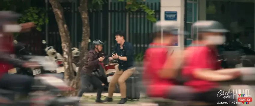 Cách em 1 milimet - Tập 15: Bách gặp cướp, Tú gặp lại Đức - Ảnh 4.