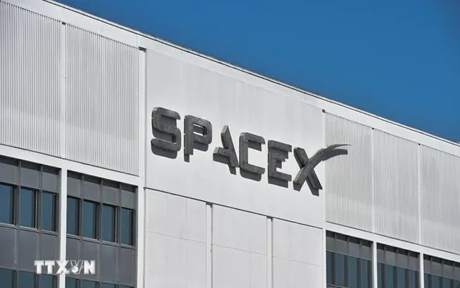 Trụ sở SpaceX tại Hawthorne, bang California, Mỹ. (Ảnh: AFP/TTXVN) Trụ sở SpaceX tại Hawthorne, bang California, Mỹ. (Ảnh: AFP/TTXVN)
