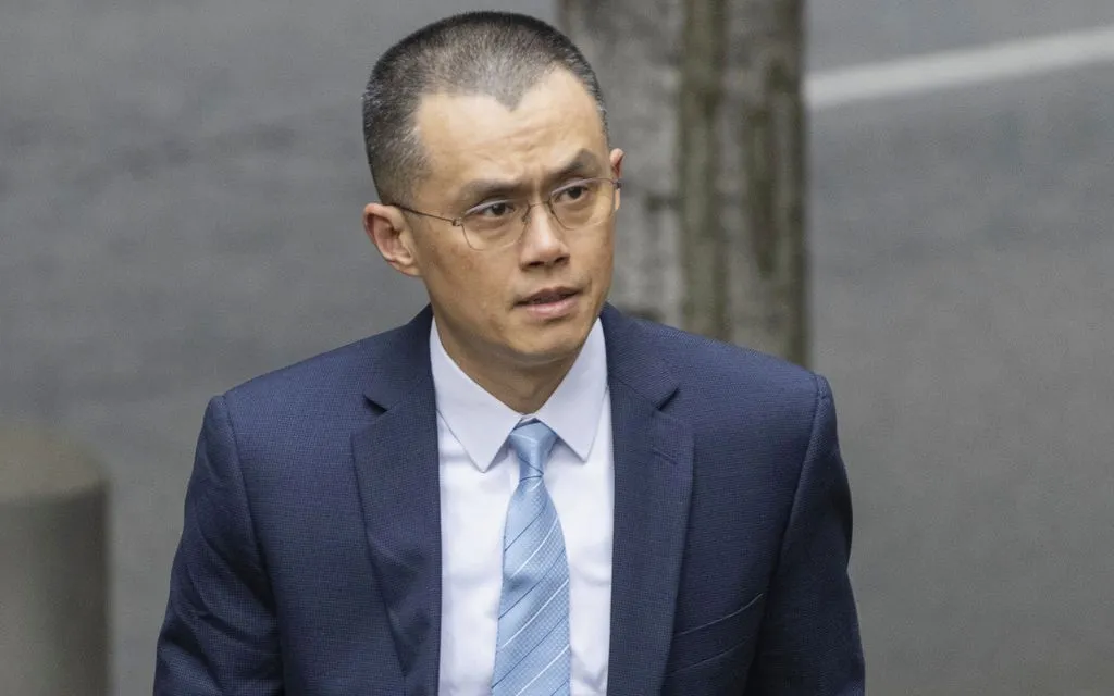 Changpeng Zhao, nhà sáng lập sàn tiền số Binance, tại tòa án liên bang ở Seattle, ngày 30/4/2024. (Ảnh: AP) Changpeng Zhao, nhà sáng lập sàn tiền số Binance, tại tòa án liên bang ở Seattle, ngày 30/4/2024. (Ảnh: AP)