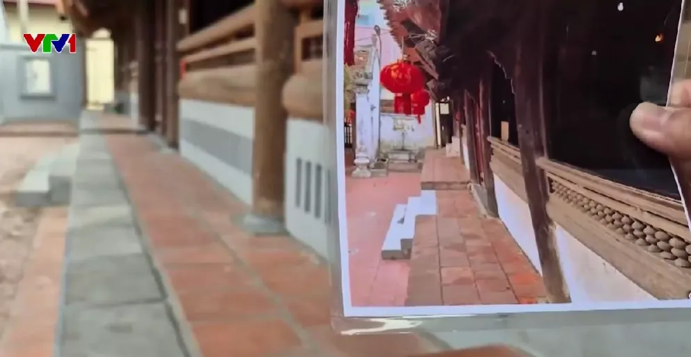 Lo lắng của người d&acirc;n về qu&aacute; tr&igrave;nh tu bổ đ&igrave;nh l&agrave;ng Hữu Bằng (H&agrave; Nội) - Ảnh 2.