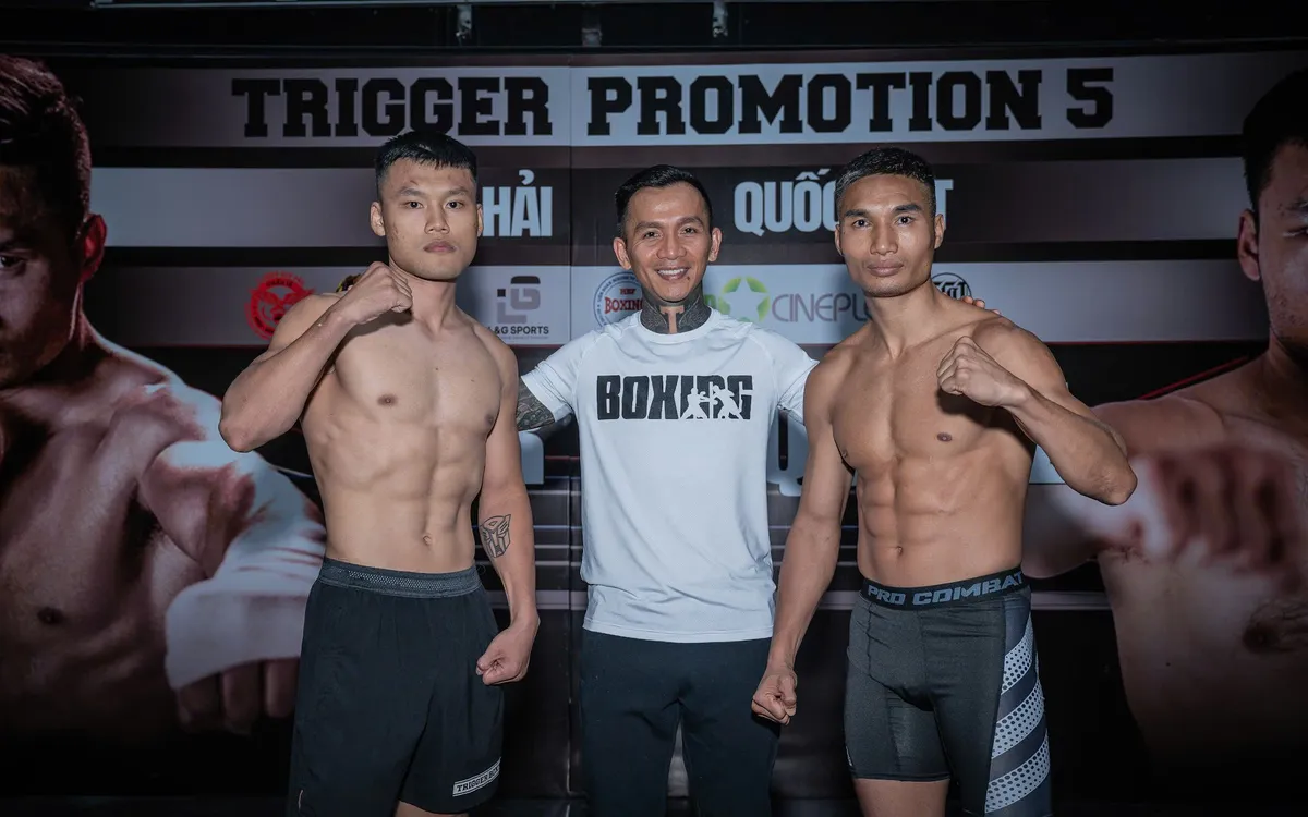 Với chủ đề "Ngòi nổ quyền anh – Trigger Promotion 5", sự kiện sẽ diễn ra vào tối nay, 25/10, hứa hẹn mang đến cho khán giả những màn tranh tài kịch tính và giàu cảm xúc.