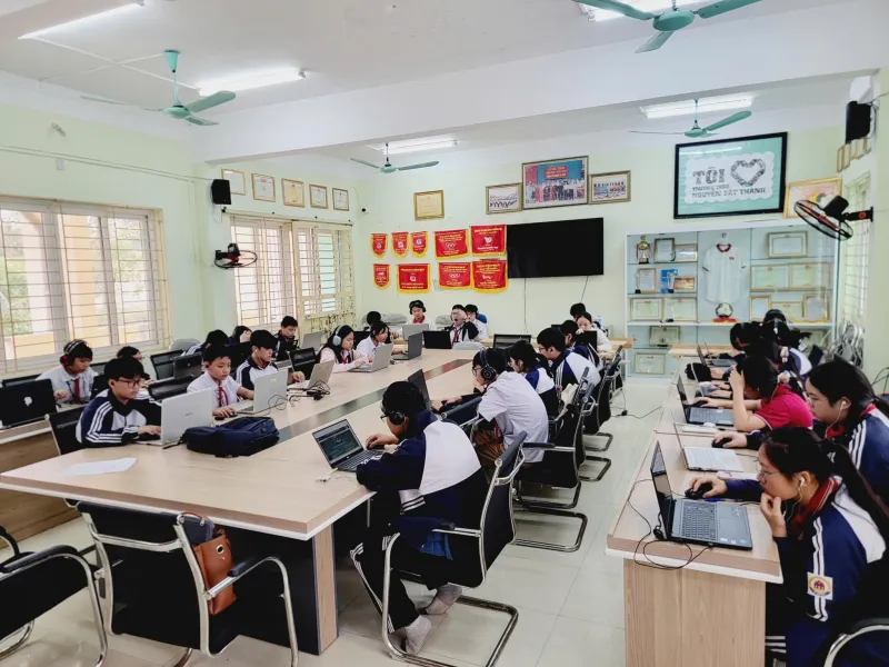 Các địa phương tăng tốc chuyển đổi số, thu hẹp khoảng cách giáo dục vùng miền- Ảnh 2. Các địa phương tăng tốc chuyển đổi số, thu hẹp khoảng cách giáo dục vùng miền- Ảnh 2.