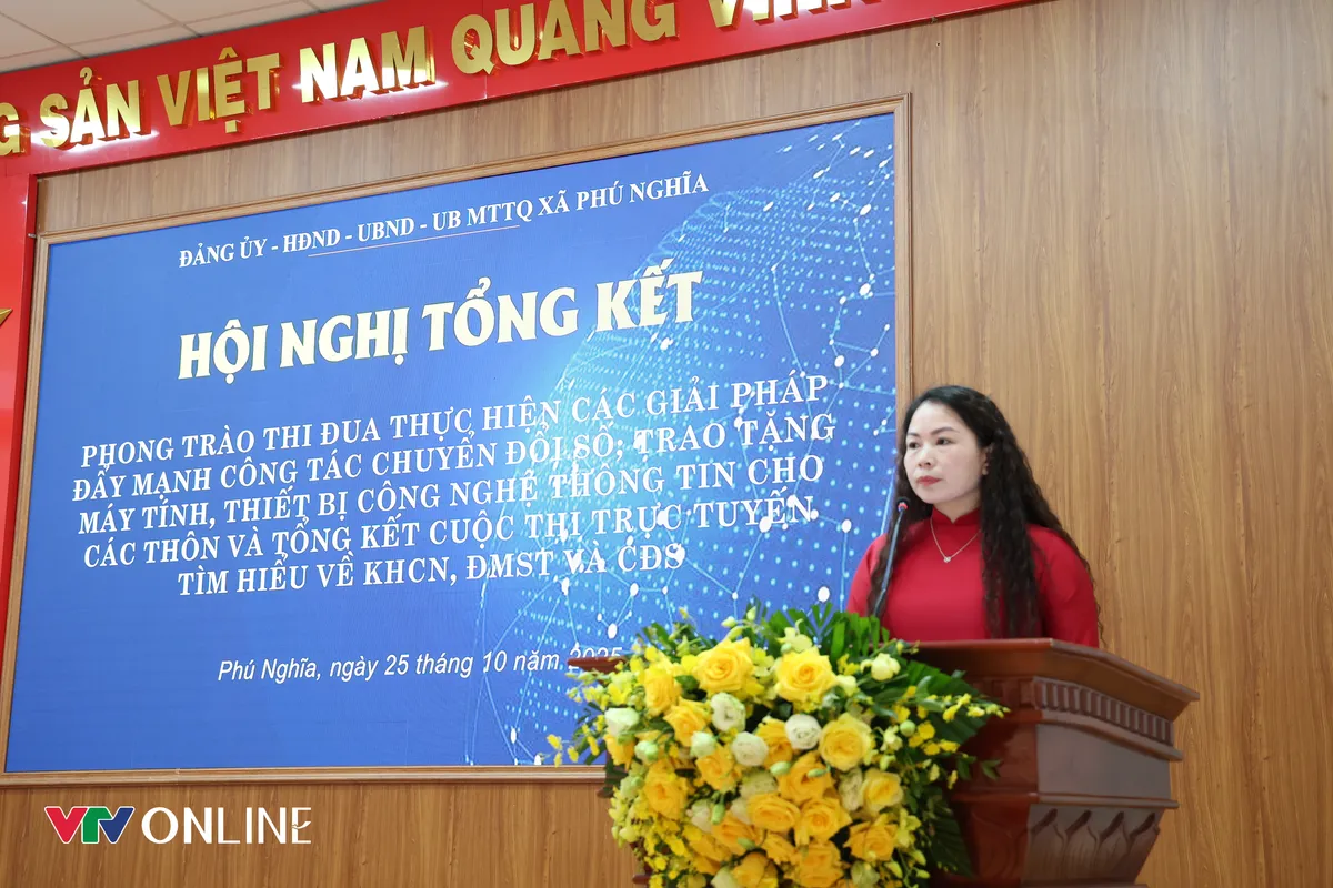 Phú Nghĩa (Hà Nội): Chuyển đổi số từ nền tảng cơ sở  - Ảnh 2.