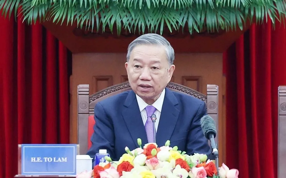 Tổng Bí thư Tô Lâm: Công ước Hà Nội sẽ mở ra chương mới trong quản trị mạng toàn cầu - Ảnh 1.
