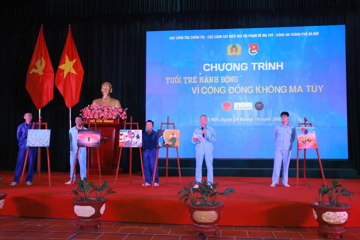 Tuổi trẻ Công an Nhân dân đồng hành cùng các cơ sở cai nghiện ma túy toàn quốc - Ảnh 3.