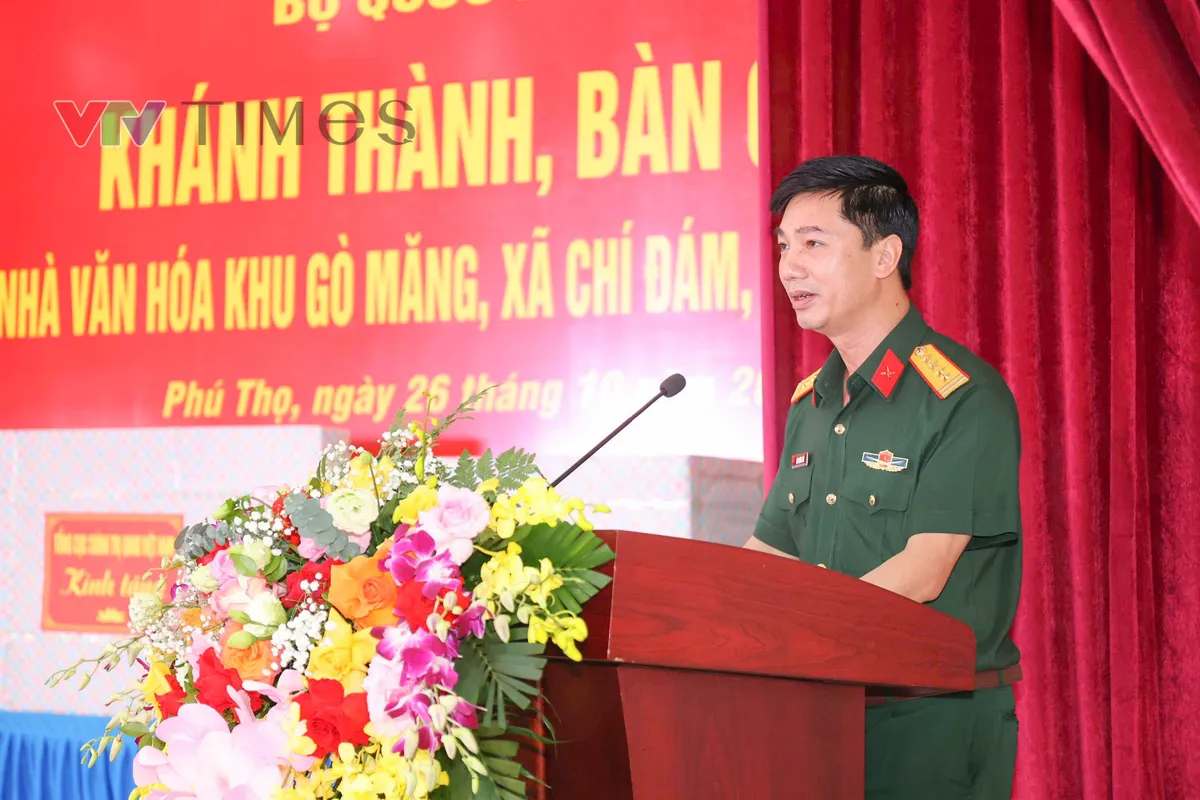 Nhà văn hóa Gò Măng: Ngôi nhà chung của tình đoàn kết quân – dân (Phú Thọ) - Ảnh 3.