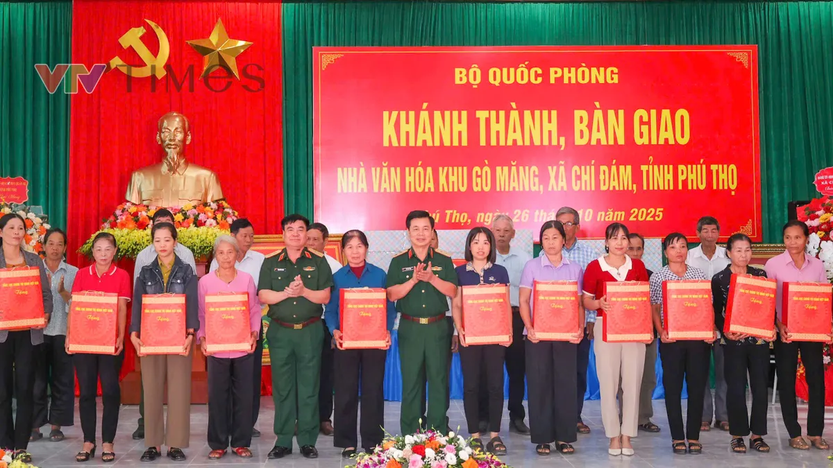 Nhà văn hóa Gò Măng: Ngôi nhà chung của tình đoàn kết quân – dân (Phú Thọ) - Ảnh 4.