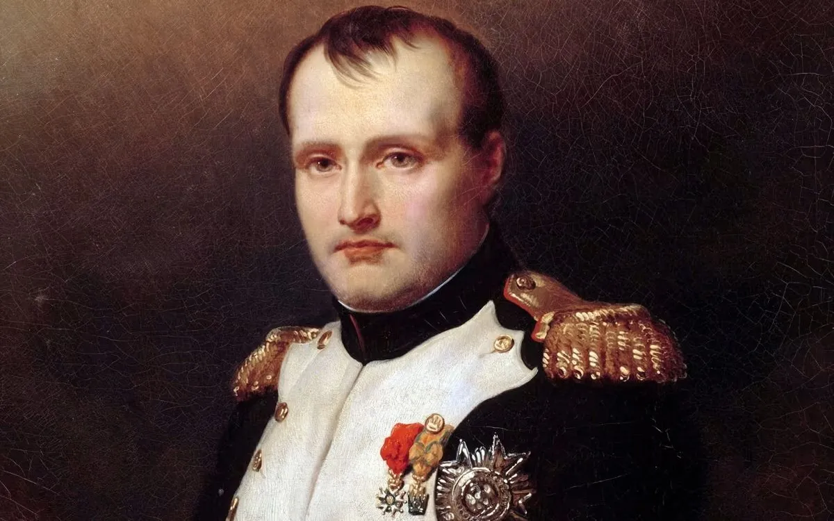Chân dung hoàng đế Pháp Napoleon Bonaparte năm 1812, do họa sĩ Charles Auguste Steuben vẽ (Ảnh: Getty Images) Chân dung hoàng đế Pháp Napoleon Bonaparte năm 1812, do họa sĩ Charles Auguste Steuben vẽ (Ảnh: Getty Images)