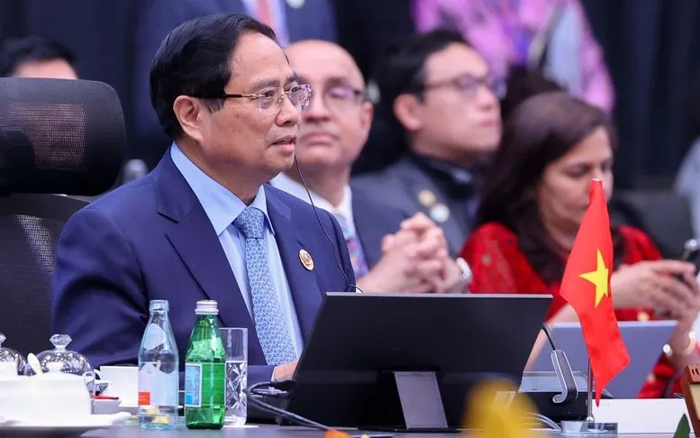Thủ tướng Phạm Minh Chính cùng lãnh đạo các nước ASEAN dự Phiên toàn thể và Phiên họp hẹp Hội nghị Cấp cao ASEAN 47 dưới sự chủ trì của Thủ tướng Malaysia Anwar Ibrahim - Ảnh: VGP Thủ tướng Phạm Minh Chính cùng lãnh đạo các nước ASEAN dự Phiên toàn thể và Phiên họp hẹp Hội nghị Cấp cao ASEAN 47 dưới sự chủ trì của Thủ tướng Malaysia Anwar Ibrahim - Ảnh: VGP
