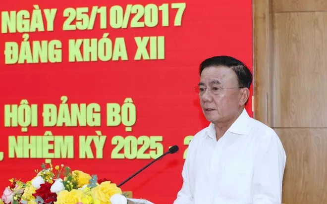 Đồng chí Trần Cẩm Tú phát biểu chỉ đạo.