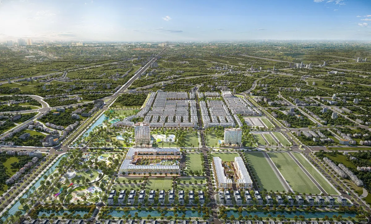 Đan Phượng bứt tốc: Vươn m&igrave;nh th&agrave;nh điểm s&aacute;ng mới tr&ecirc;n bản đồ bất động sản H&agrave; Nội - Ảnh 2.