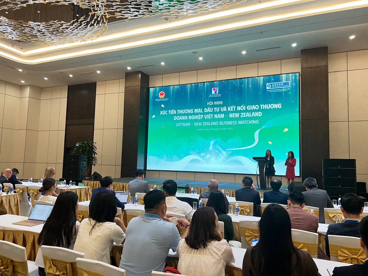 Hội chợ mùa Thu 2025: cầu nối hợp tác giữa doanh nghiệp Việt Nam và New Zealand - Ảnh 1.