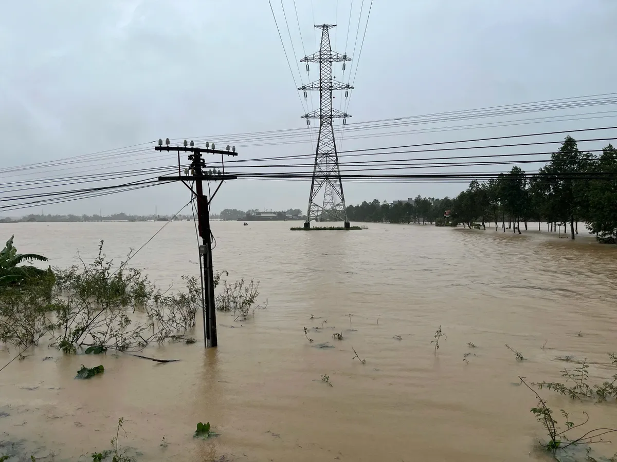 Chính ủy Quân khu 5 kiểm tra, hỗ trợ kịp thời một số khu vực bị ngập sâu trên địa bàn thành phố Đà Nẵng - Ảnh 3.