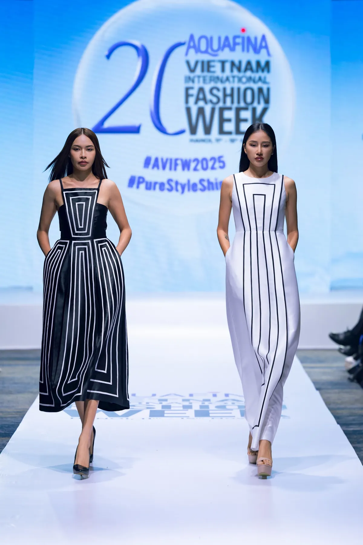 Tuần lễ Thời trang Quốc tế Việt Nam Thu Đông 2025 tôn vinh bản sắc riêng- Ảnh 5. Tuần lễ Thời trang Quốc tế Việt Nam Thu Đông 2025 tôn vinh bản sắc riêng- Ảnh 5.