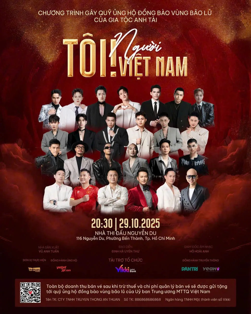 Vietjet đồng hành cùng các Anh Tài gây quỹ ủng hộ đồng bào thiệt hại do bão lũ - Ảnh 1.