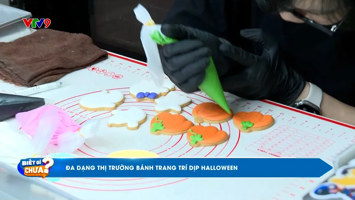 Đa dạng thị trường bánh trang trí dịp  Halloween
