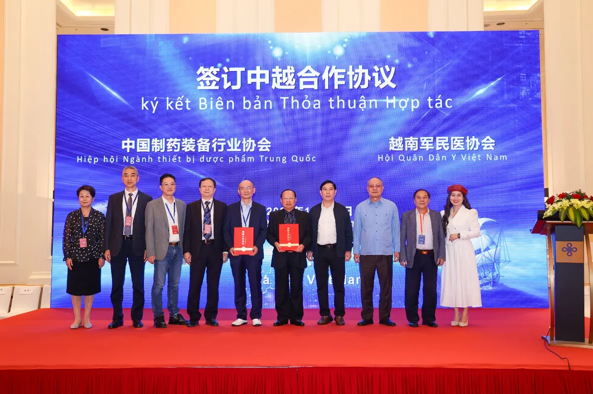 Lần đầu tại Việt Nam: giao lưu thiết bị - dược phẩm Việt-Trung- Ảnh 2. Lần đầu tại Việt Nam: giao lưu thiết bị - dược phẩm Việt-Trung- Ảnh 2.