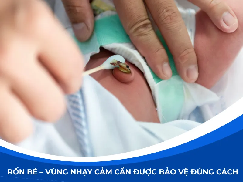 Gạc v&ocirc; tr&ugrave;ng chống thấm nước Hetis: Giải ph&aacute;p bảo vệ rốn b&eacute; những ng&agrave;y đầu đời- Ảnh 1.