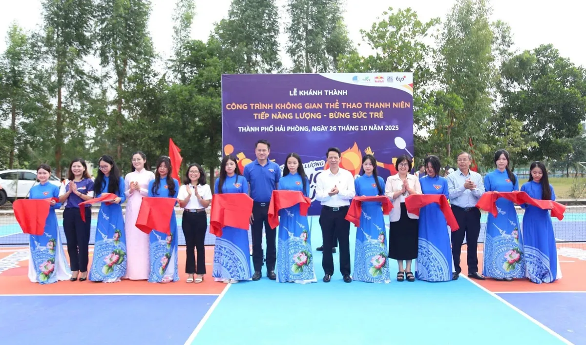 Không gian thể thao mới cho tuổi trẻ Hải Phòng
- Ảnh 1.
