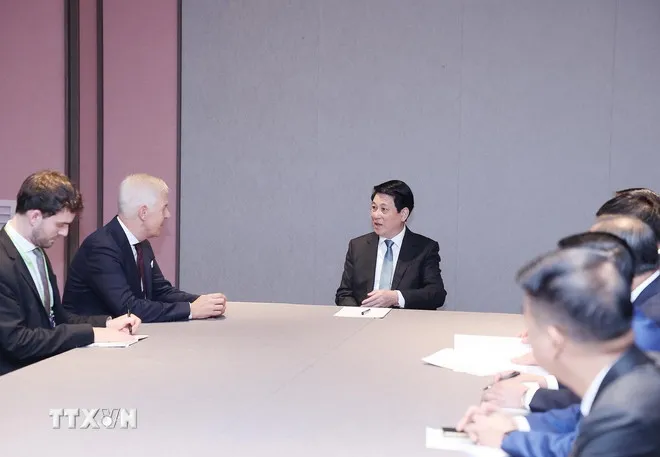 Chủ tịch nước Lương Cường tiếp Tổng Thư ký Phòng Thương mại Quốc tế- Ảnh 2.